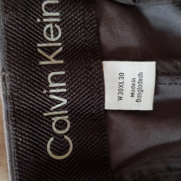 Calvin Klein men's infinite flex waist Chino 30x30 - Picture 3 of 5